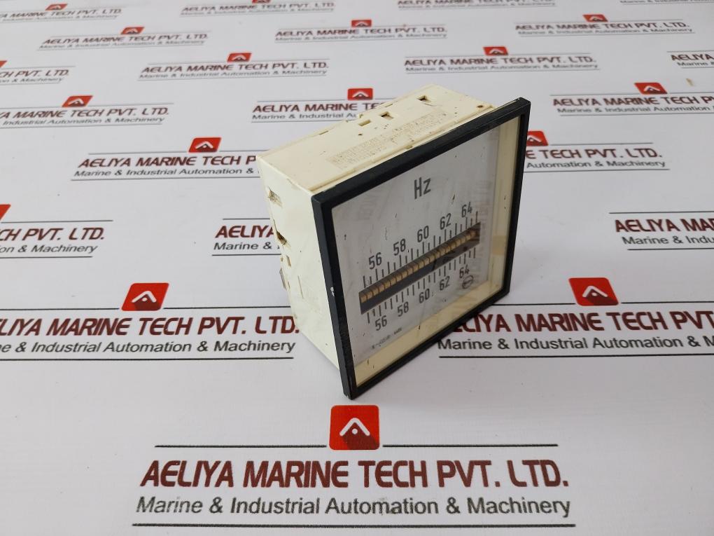 Janssen Frequency Meter 55-60-65HZ 440V