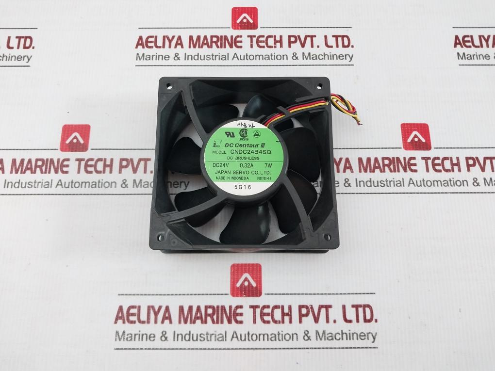 Japan Servo Dc24V 0.32A 7W Dc Brushless Cooling Fan Cndc24B4Sq