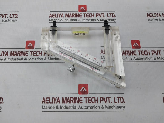 Japsin Spg.-81 Glass Industrial Inclined Manometer 72-12/03-04