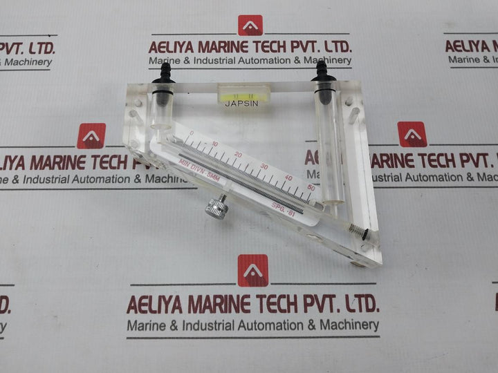 Japsin Spg.-81 Glass Industrial Inclined Manometer 72-12/03-04