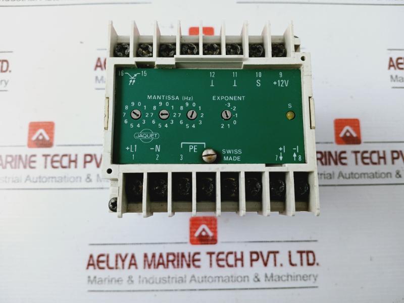 Jaquet Ftw 1613 Dc24 Frequency Transmitter, 0-9 Hz/417, 18-33Vdc