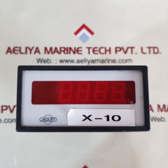 Jaquet X-10 Digital Display Tachometer 18-60Vdc 250Ma