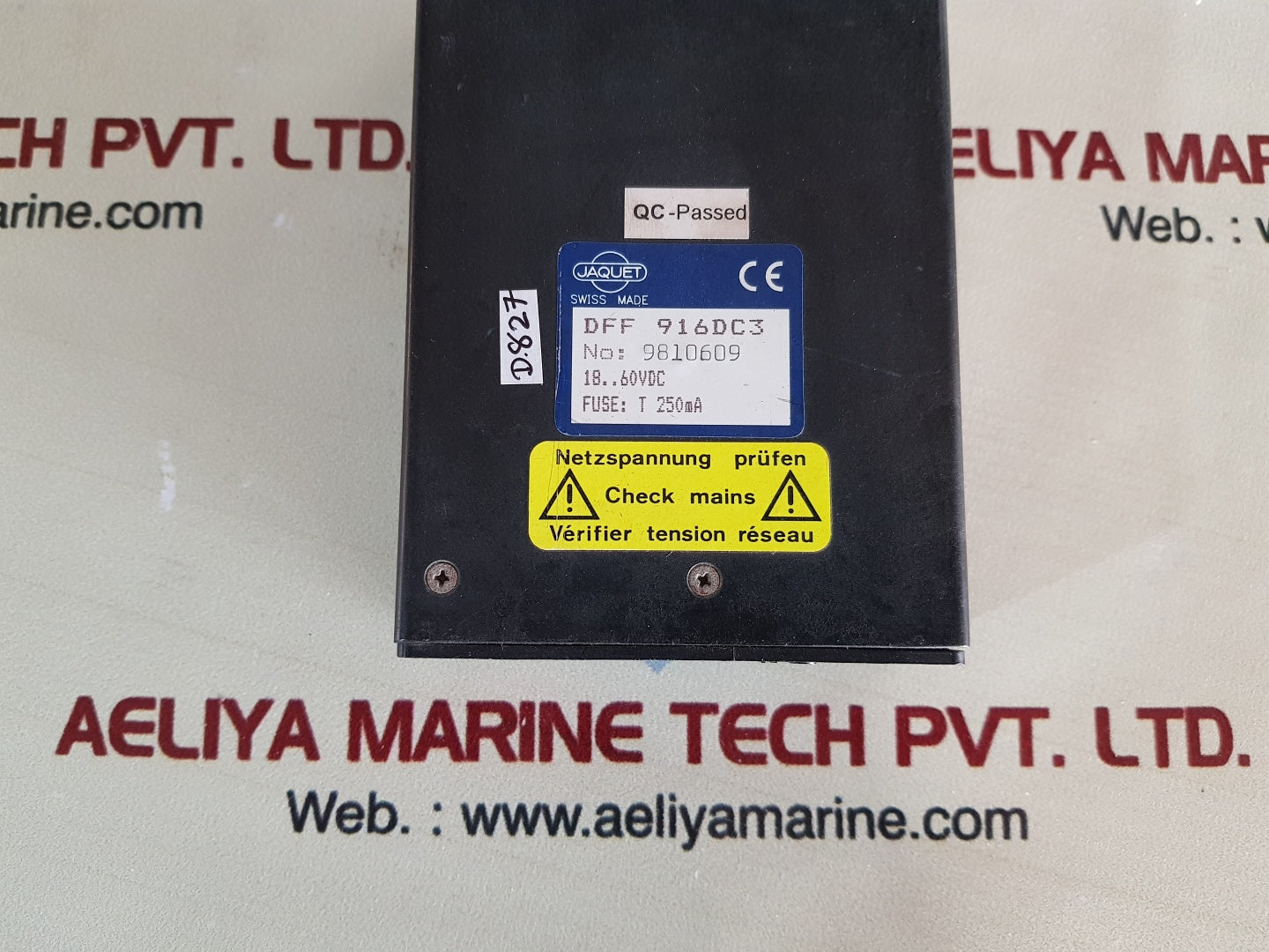 Jaquet X-10 Digital Display Tachometer 18-60Vdc 250Ma