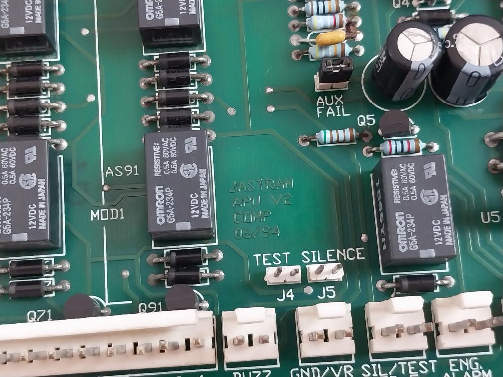 Jastram Dsl 00-000-0900Rv2 Alarm Processing Unit 024444-1