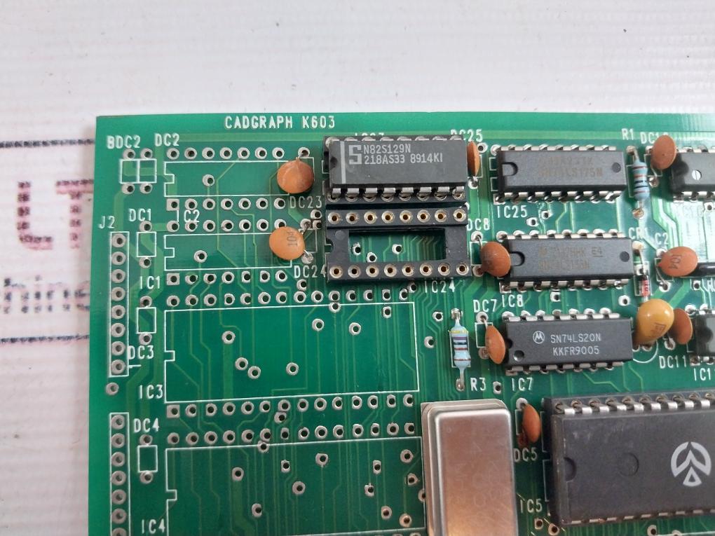 Jasubhai Richard Cadgraph K603 CPU Pcb Card