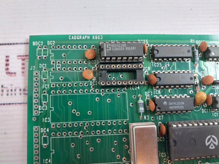 Jasubhai Richard Cadgraph K603 CPU Pcb Card