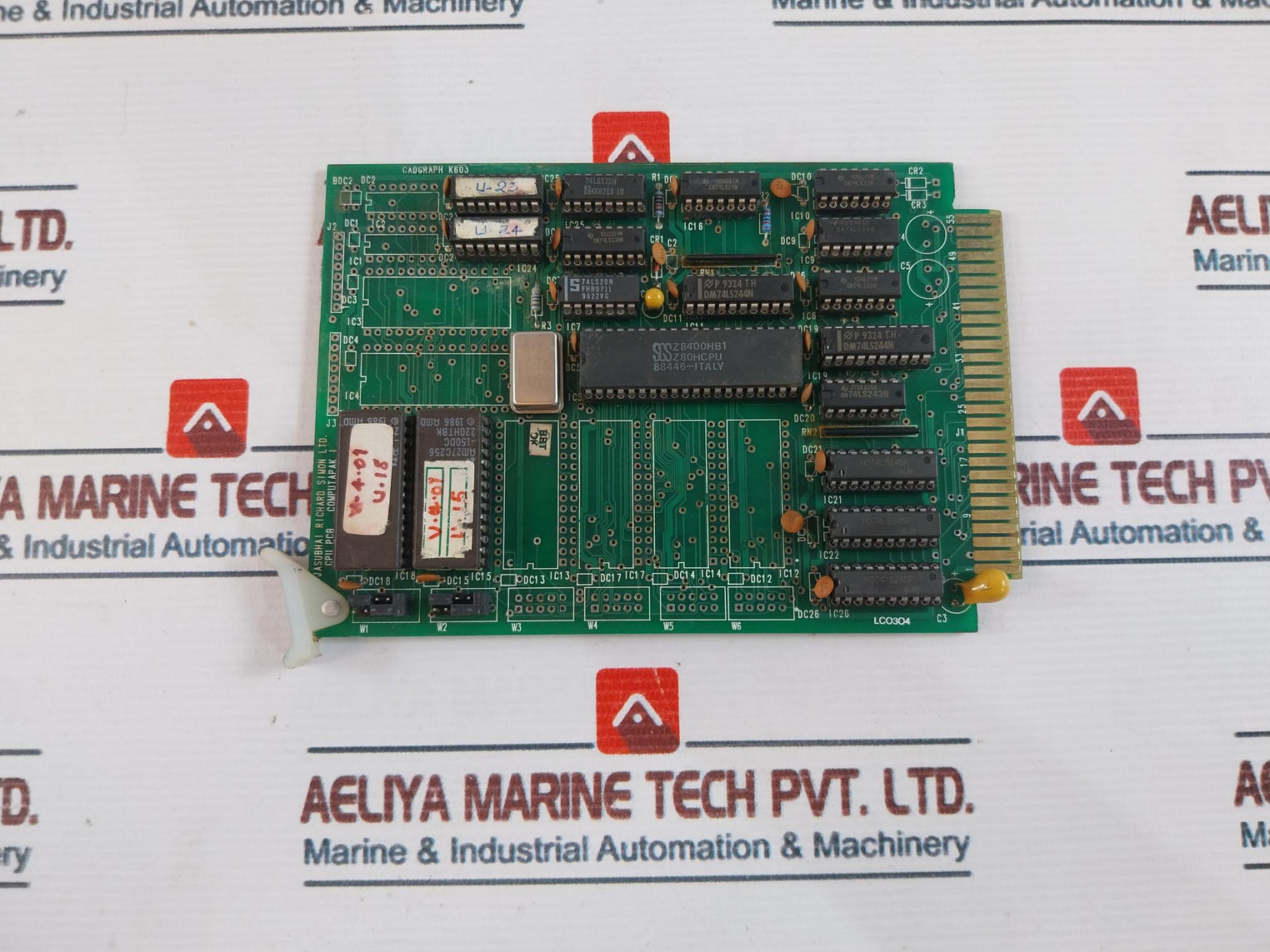 JASUBHAI RICHARD SIMON CADGRAPH K603 Printed Circuit Board