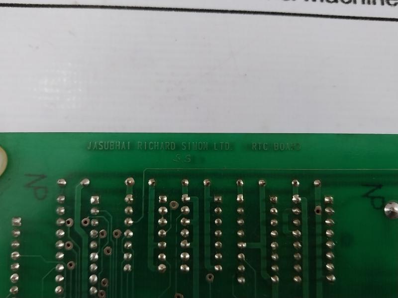 Jasubhai Richard Simon Rtc Board Cadgraph