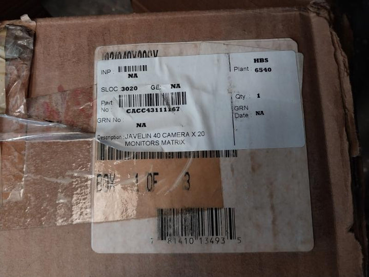 Javelin 303427-1 REV C Power Supply Unit 110/220V 50/60Hz 10/5A