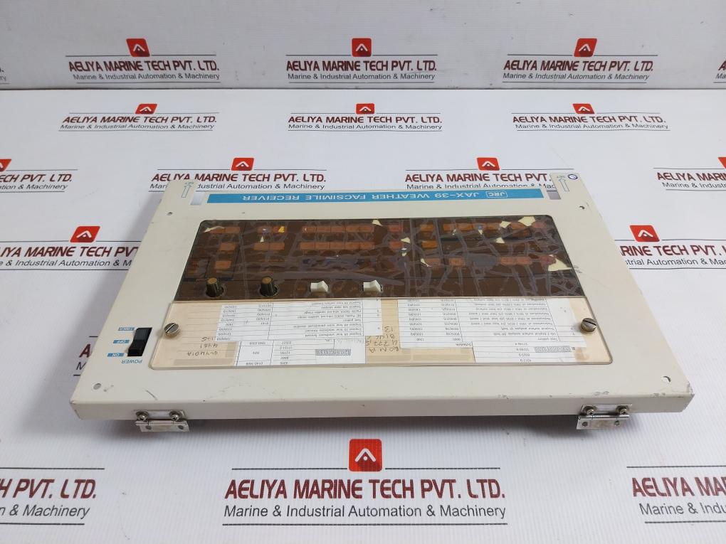 Jax-39-Weather-Facsimile-Receiver-By-Jrc-Front-Panel-Only-3