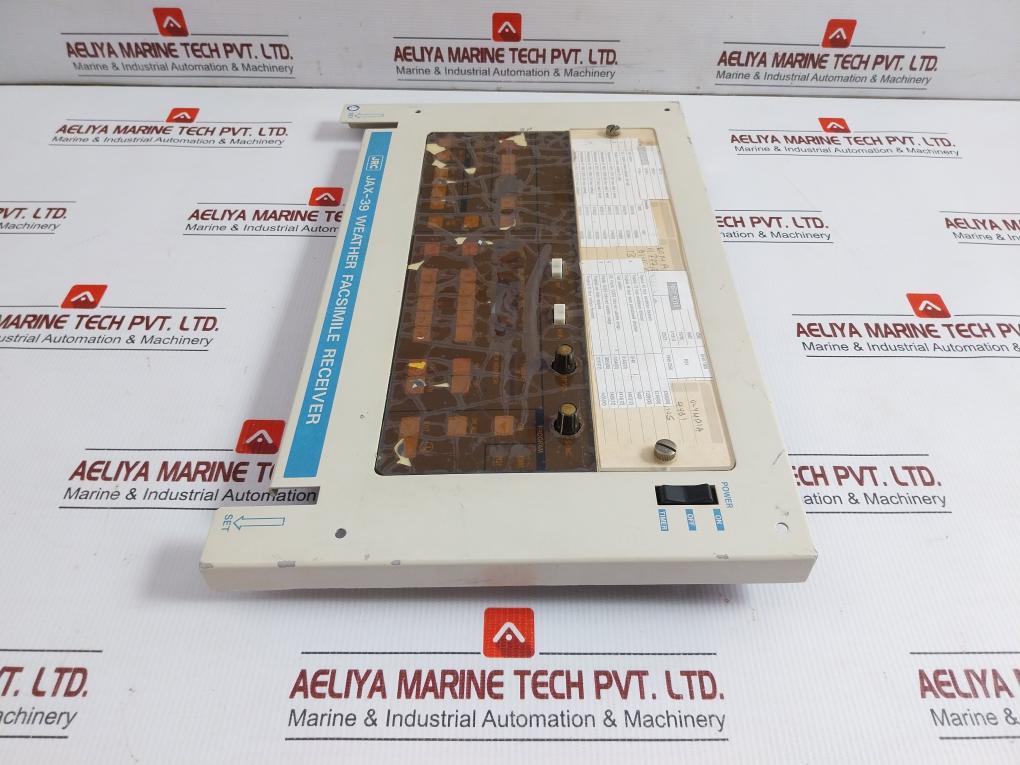 Jax-39-Weather-Facsimile-Receiver-By-Jrc-Front-Panel-Only-4