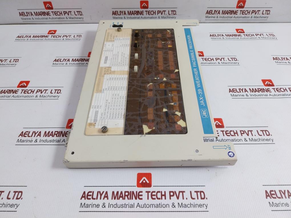 Jax-39-Weather-Facsimile-Receiver-By-Jrc-Front-Panel-Only-5