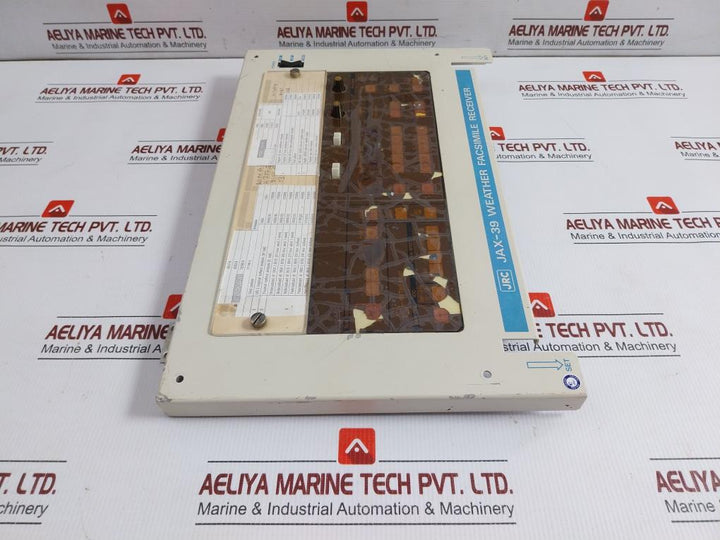Jax-39-Weather-Facsimile-Receiver-By-Jrc-Front-Panel-Only-5