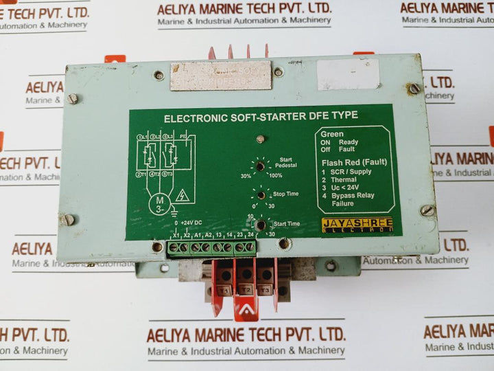 Jayashree Electron 24v +24vdc Dfe Type  Soft-starter