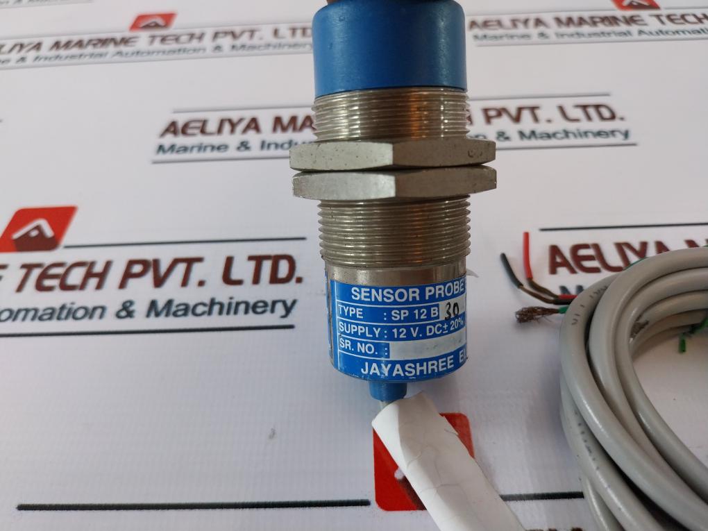 Jayashree Electron Sp 12B30 Sensor Probe For Speed Switch 12V Dc ±20%