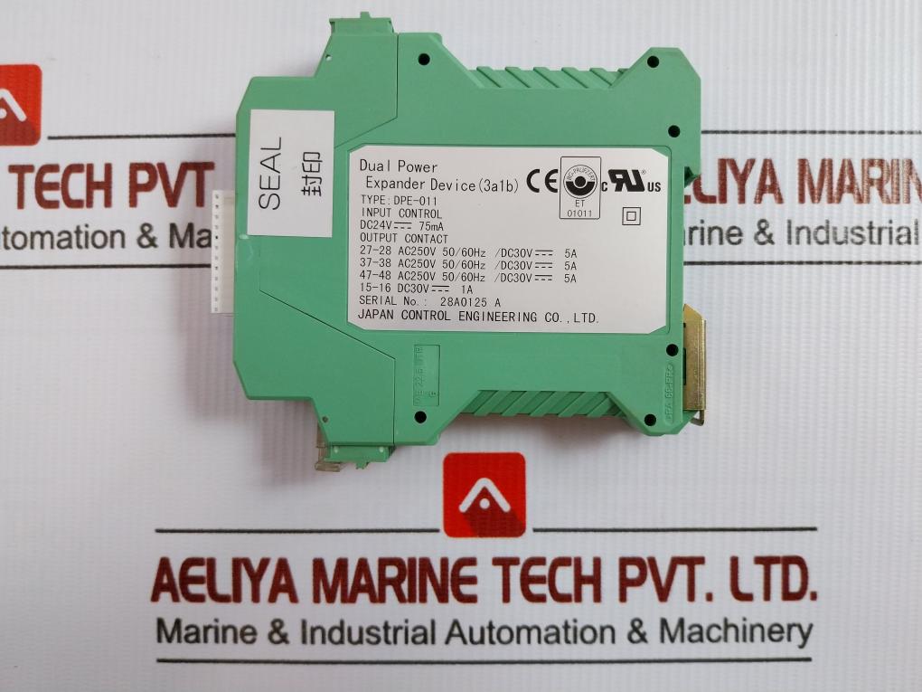 Jce Dual Power On Device Input-dc24V-593Ma Part No Dpe-011