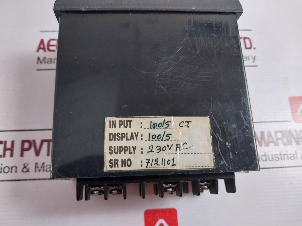 JCT Digital Indicator 100/5 CT 230V AC