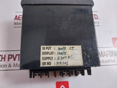 JCT Digital Indicator 100/5 CT 230V AC