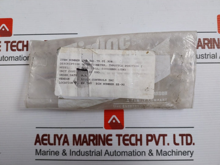 Jdk 6215-1002 Rotary Potentiometer 5000Ohms