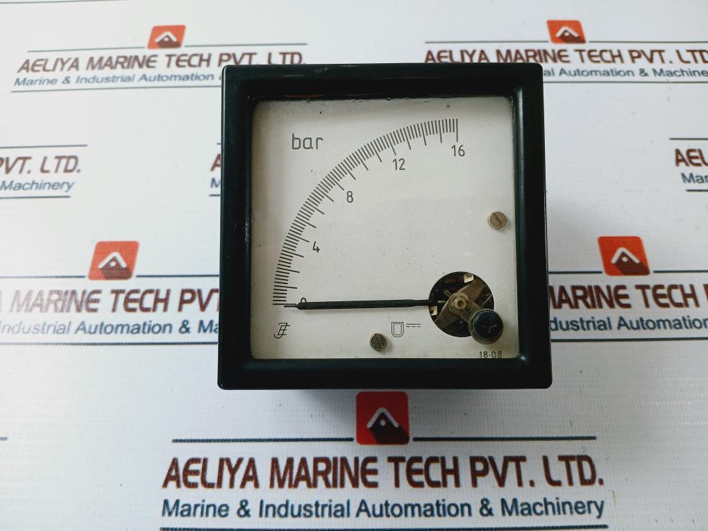 Je 0-16 Bar Panel Meter