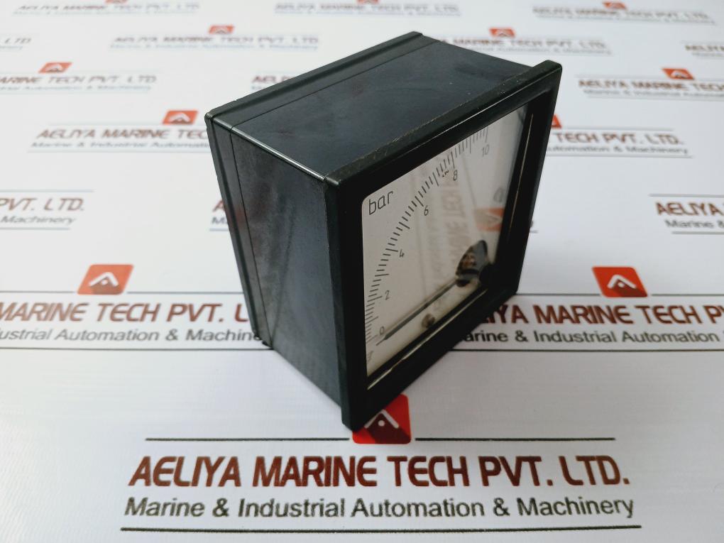 JE 18.08 Analog Panel Meter 0-10 BAR M792 DE G009