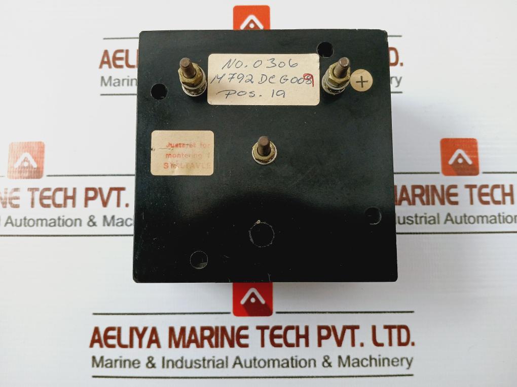 Je 18.08 Analog Panel Meter 0-10 Bar M792 De G009