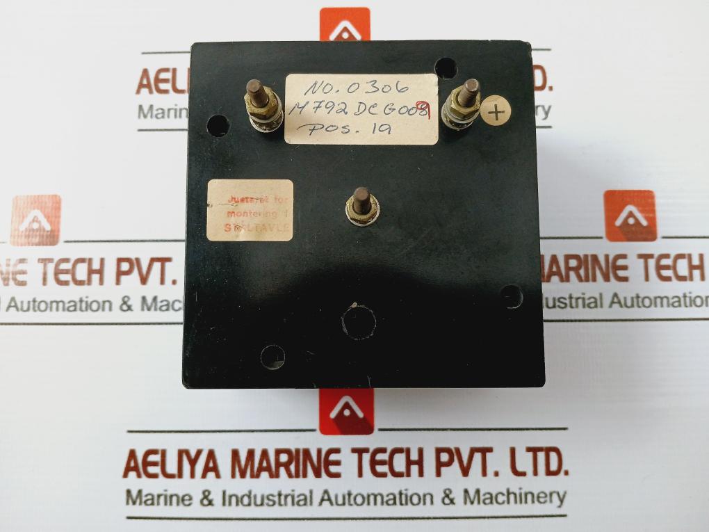 JE 18.08 Analog Panel Meter 0-10 BAR M792 DE G009