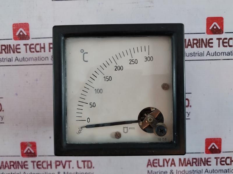 Je M792Dcg013 Analog Panel Meter Temperature Measurement 0-300°C