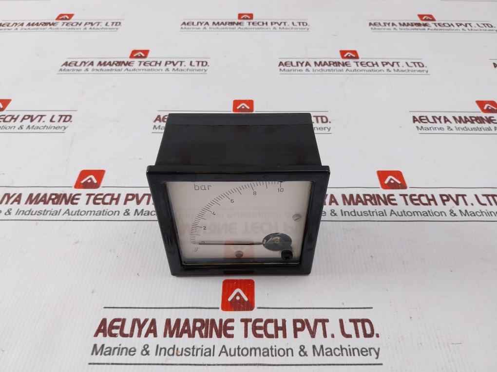 Je Moving Coil Meter 0 To 10 Bar