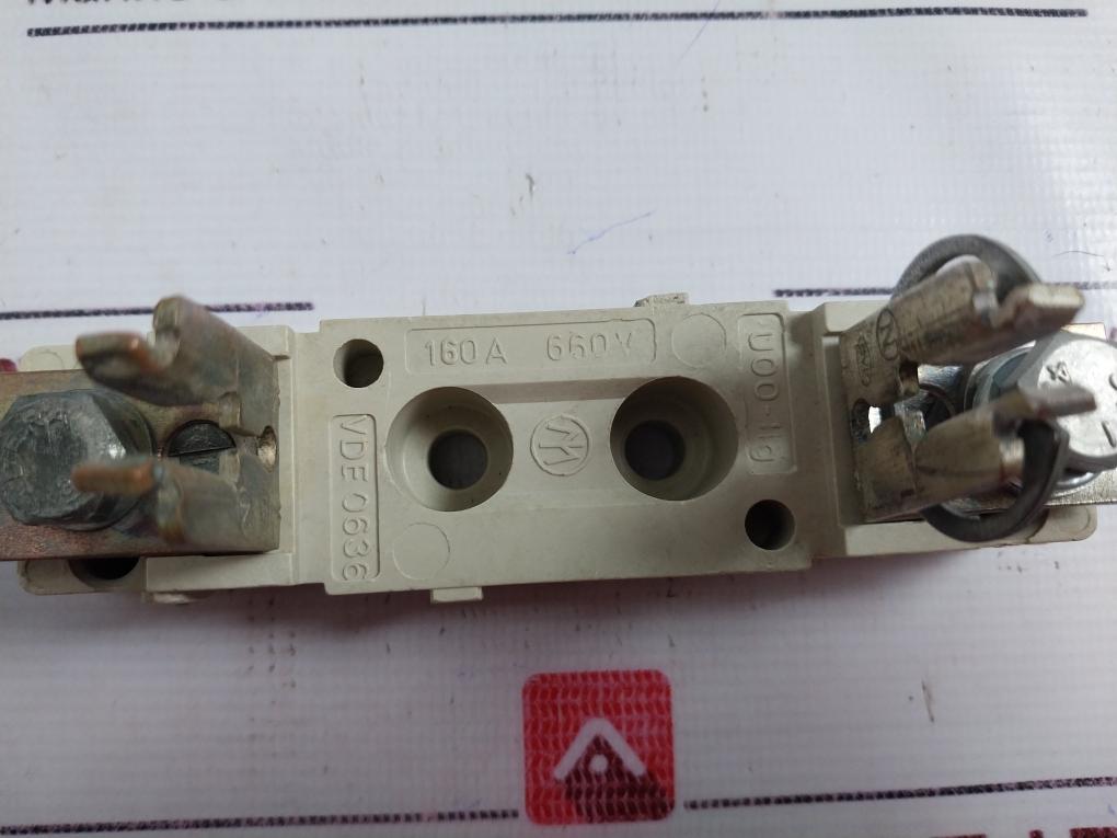 Jean Muller U00-1ig Nh Fuse-bases For Baseplate Mounting Size 00 Ac690v