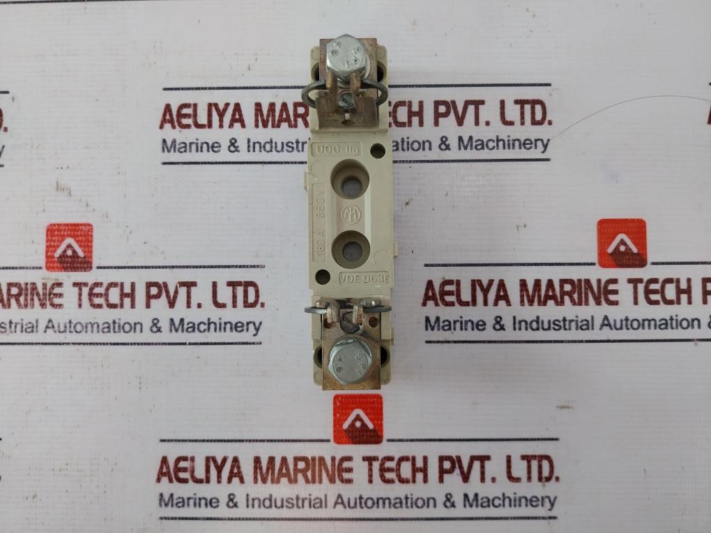 Jean Muller U00-1ig Nh Fuse-bases Size 00 Ac690v For Baseplate Mounting