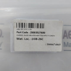 Jec Z00E05276-e Barrel Band Heater 400V 2800W 88-cm