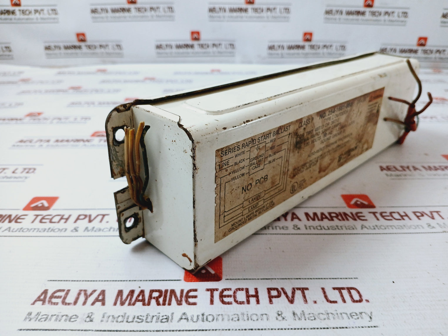 JEFFERSON ELECTRIC 254-1681-860 Rapid Start Ballast 120V 800mA