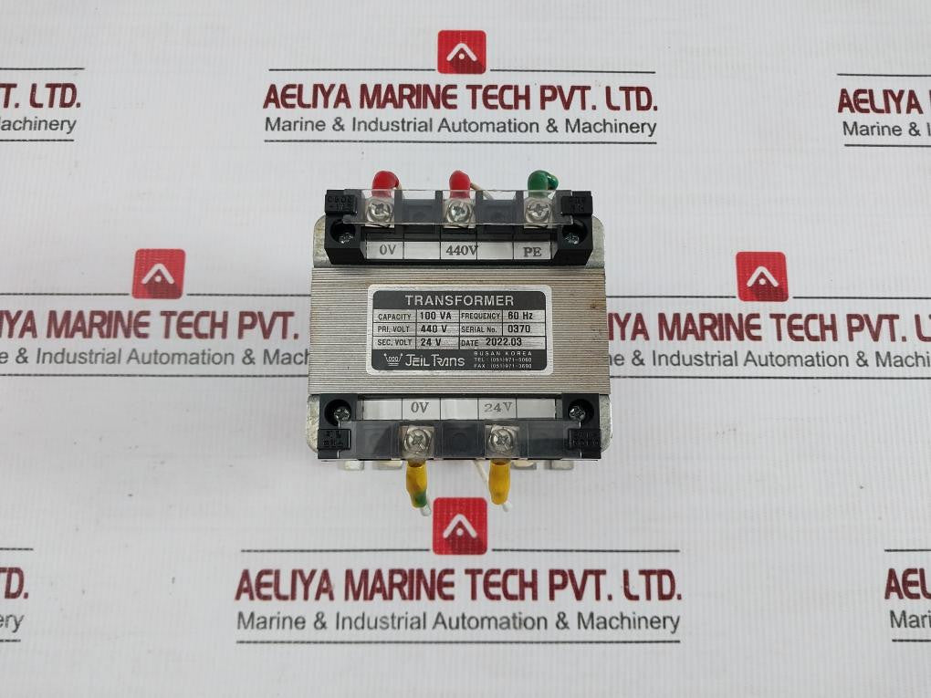 Jeil-Trans-440v-60hz-Transformer-100va-2