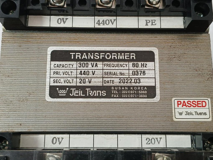 Jeil Trans 300Va 60Hz Transformer