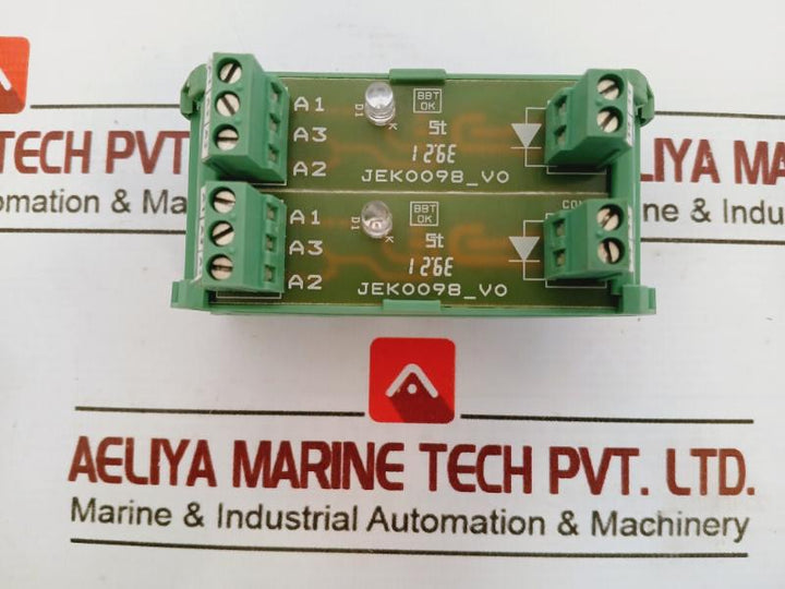 Jek0098_V0 Terminal Block W/ Printed Circuit Board