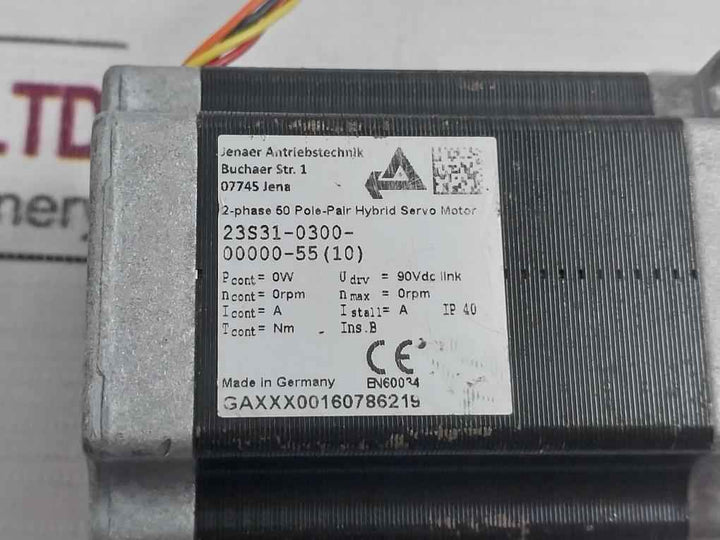 Jenaer Antriebstechnik 23S31-0300-00000-55 (10) Stepping Motor 90 Vdc