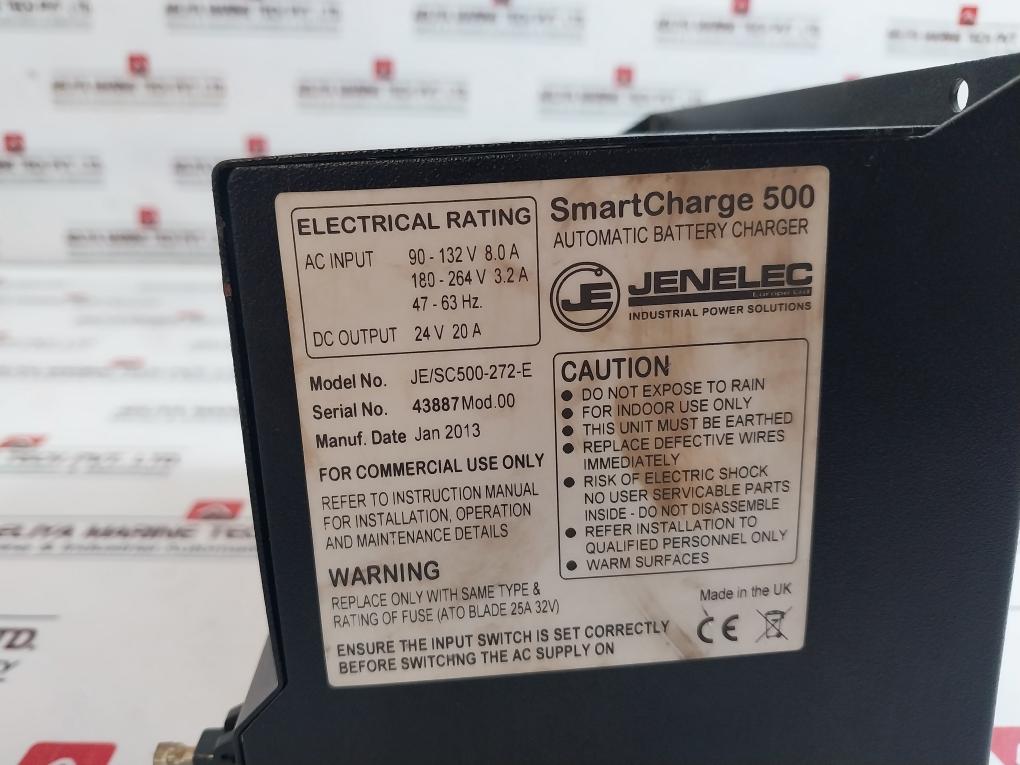 JENELEC JE/SC500-272-E Smartcharge 500 24V 20A