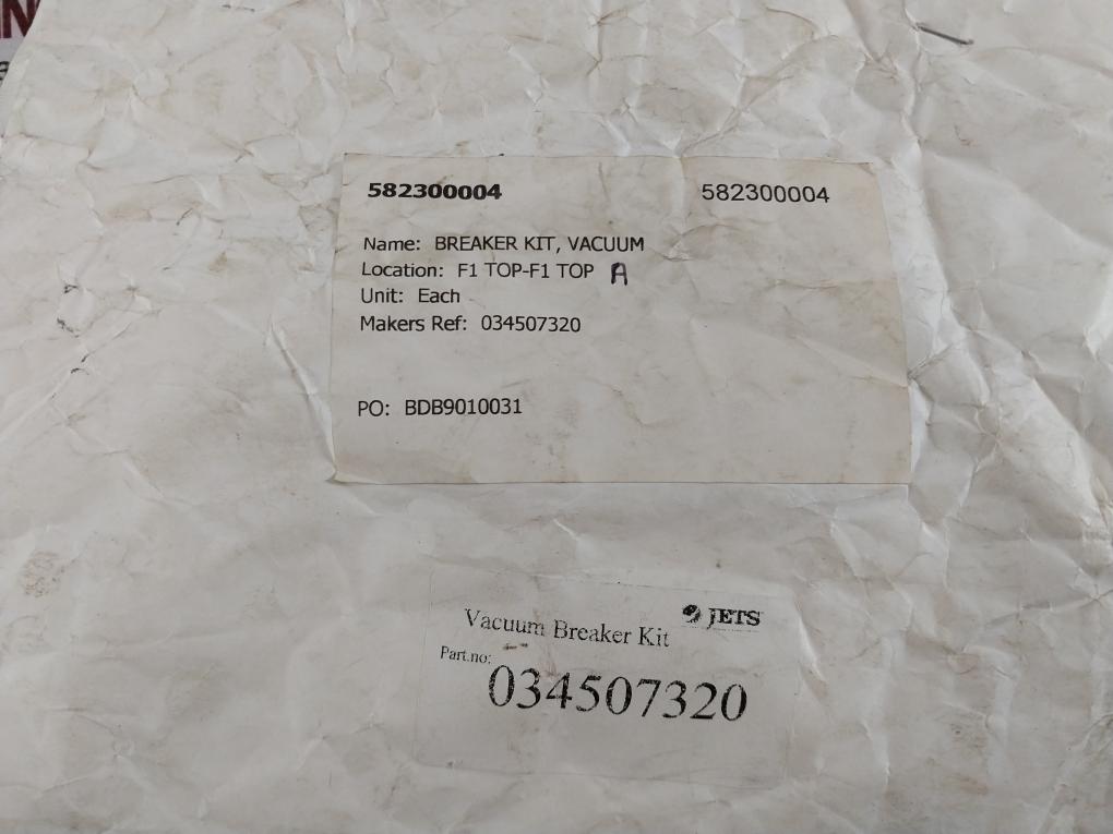 Jets 034507320 Vacuum Breaker Kit 221018202110a