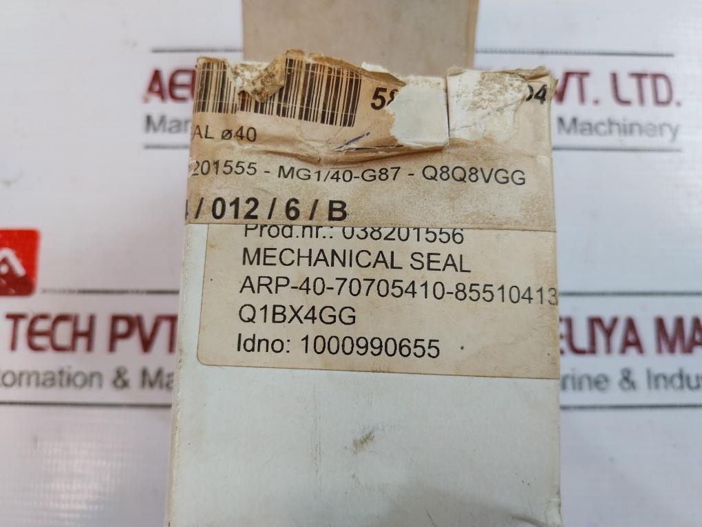 Jets Q1Bx4Gg Pump Mechanical Seal Arp-40-70705410-85510413 Q8Q8Vgg