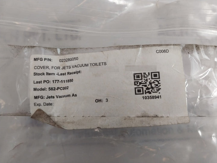 Jets 023280050 Vacuumarator Pump 582-pc002