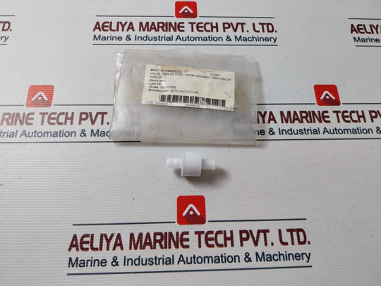 Jets Vacuum 034501705 Check Valve Straight Shape