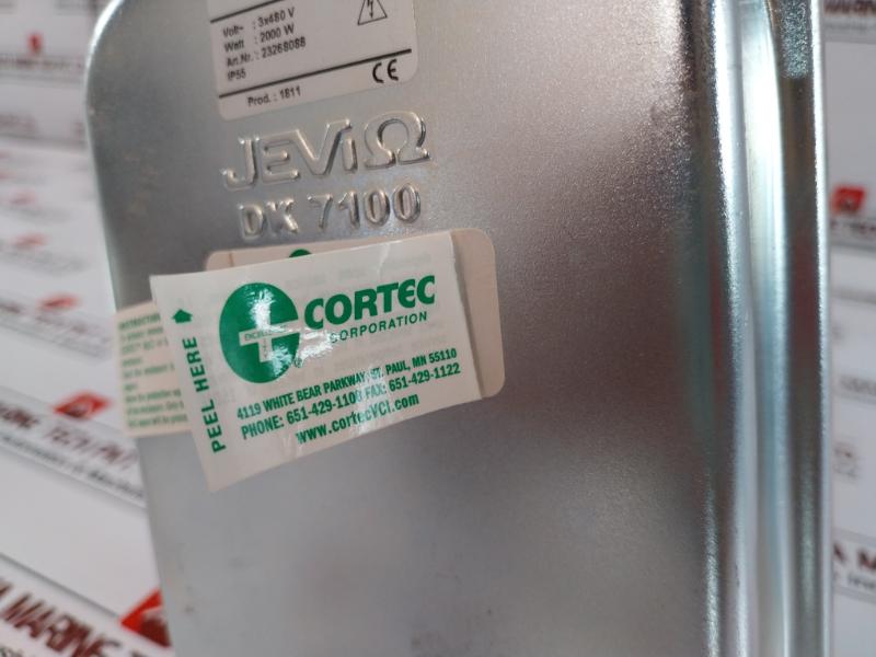 JeviΩ Dk 7100 Heating Element 2Kw 3P 480V 3X480V 2000W Ip55