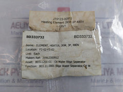 Jevi? Dk 7100 Immersion Heater Element 2Kw 3P 480V 3X480 V 2000 W