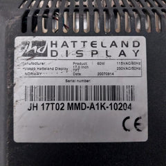 Jh 17T02 Mmd-a1K-10204 Maritime Multi Display 17,0 In Jacob Hatteland 230Vac/50Hz