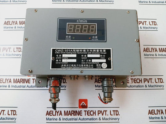 Jiangnan Electronic CWZ-101A Trailing Axle Tachometer With Direction Gauge