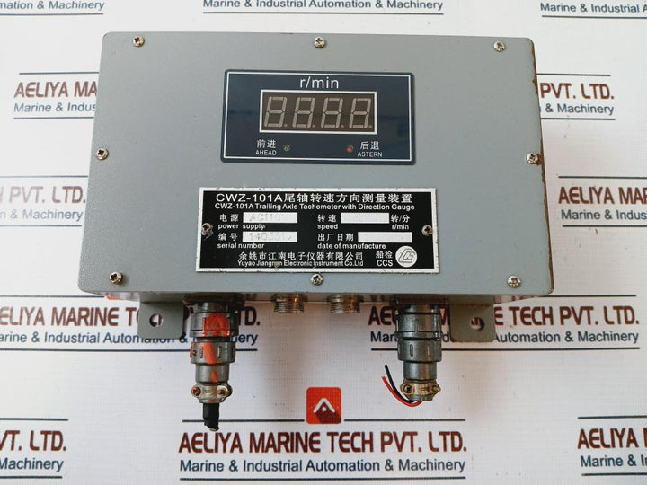Jiangnan Electronic CWZ-101A Trailing Axle Tachometer With Direction Gauge
