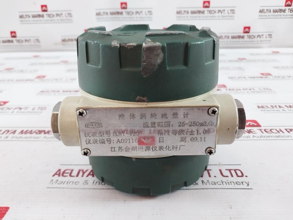 Jiangsu Lwy-125 Liquid Turbine Flow Meter 08K3900 25-250M3/H