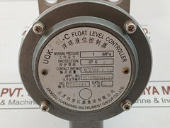 Jiangsu Yuanwang Instrument 1Mpa Ac230V Marine Float Level Controller Uqk-01-c