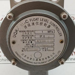 Jiangsu Yuanwang Instrument 1Mpa Ac230V Marine Float Level Controller Uqk-01-c